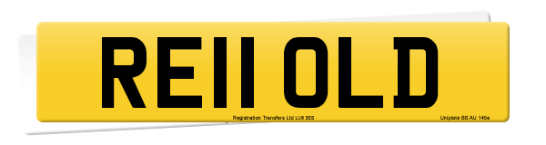 Registration number RE11 OLD